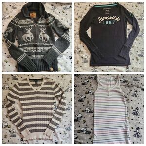 Aeropostale TNA and Polo Y2K Clothing Bundle